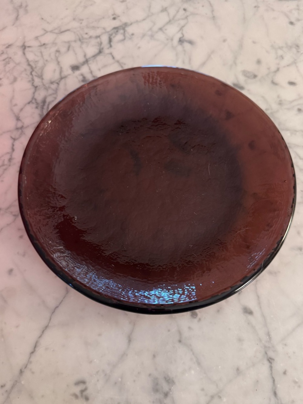 Fire and light salad plate, 8 inches, EUC